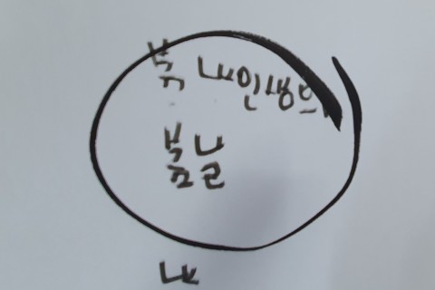 5월 16일 캘리그라피 수업에서는 내 글씨 찾아보기~짠~